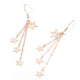 thumbnail image 1 of Boucles d'Oreilles Étoile Longue Pompon Mode Boucles d'Oreilles Pendentif pour Fille, 1 of 4