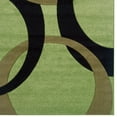 thumbnail image 2 of Corfu Power Loomed 1'10" x 2'10" Rug, Lime/Black, 2 of 2