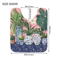 thumbnail image 5 of Yayeee Bath Rugs for Bathroom Floor Set of 2 Non Slip Fluffy Soft Absorbent Mat, Floral Vase, 5 of 7