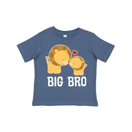 

Inktastic Big Bro Lion Boys Brother Announcement Boys Toddler T-Shirt
