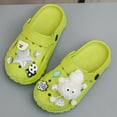 thumbnail image 2 of JAJAHO Girls Summer Sandals Clogs Garden Shoes Casual Closed Toe Beach Shower Pool Slippers For Kids 4-16 Years Versatile Shoes, 2 of 3
