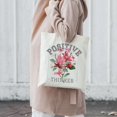 thumbnail image 5 of BeeGreen 12 oz Canvas Tote Bag Aesthetic Tote Bag for Women Teacher Shopping Gift Bag for Mother's Day, 5 of 6