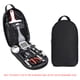thumbnail image 4 of Bolsa de utensilios de cocina para camping, bolsa portátil de viaje para barbacoa (Negro), 4 of 9