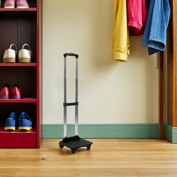 REOFLYUP Aluminum Foldable Luggage Cart for Travel, Multi-Color, Telescopic Handle, Heavy Duty