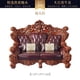 thumbnail image 1 of European Genuine Leather Solid Wood Sofa 124 Combination Living Room Luxury Villa Furniture Whole House Matching French Style My Lux Decor Round, 1 of 12