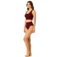 thumbnail image 4 of Coppersuit - Women's Banded Halter Longline Bra Swim Top, 4 of 9