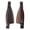 Dark Brown, variant on Horse Western Adult Tooled Dark Brown Leather Replacement Saddle Fenders 5256DB