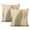 Geometric Abstract Decorative-6, variant on Valentine's Day Pink Boho Throw Pillow Covers 16"x16", Set Of 2, Linen Study Sofa Cushion Cover Indoor Living Room Home Decor