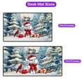thumbnail image 5 of Merry Christmas Manx Enjoys Catmas Winter Xmas Holiday Desk Mat Full Keyboard Mouse Pad Cat Lover Kitten Owner Gifts Large Mousepad - 02022, 5 of 5