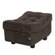 thumbnail image 5 of Sala Bali Rogga (Love Seat, Love Seat, Taburete) Chocolate, 5 of 8