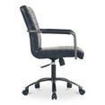 thumbnail image 4 of Moe's Home Collection Roy Office Chair Leather Black, 4 of 10