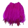 thumbnail image 2 of 50 piezas de plumas naturales de 5 a 8 pulgadas para manualidades y decoración de ropa. Rosa roja, 2 of 7