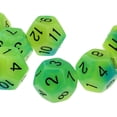 thumbnail image 3 of Esquina forma forma dados punteados D12 piezas para regalos de bloques de construcción para niños azul Yotijar Juego de dados de 12 caras, 3 of 10