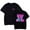 black, variant on Stray Kids New album T-shirt Merch unisex fashion short sleeved T-shirt street wear