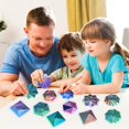 thumbnail image 3 of Juguetes sensoriales para aliviar el estrés Mydhall Fractal Fidget Hexagon, 3 of 6