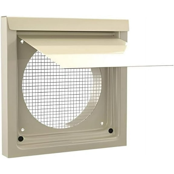 InOvate 6” Premium Wall Vent (No Collar) (Tan)