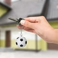 thumbnail image 3 of Paquete de 20 llaveros de balón de fútbol para recuerdos de fiesta, pelota antiestrés de fútbol, recompensa para carnaval escolar, centro deportivo, 3 of 5