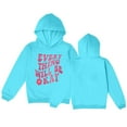 thumbnail image 4 of Emitonse Girls Zip Up Hoodies Kids Jacket Hoodies for Teen Girls Kids School Winter Oversized Hooded Girl Sweatshirt Pullover Youth Trendy Cute Clothes Size for A,Blue, 4 of 4