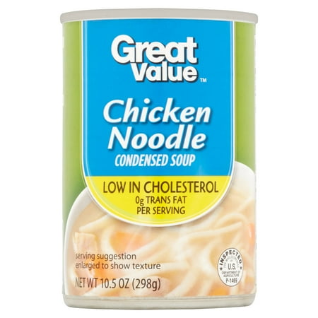 Great Value Chicken Noodle Condensed Soup, 10.5 oz