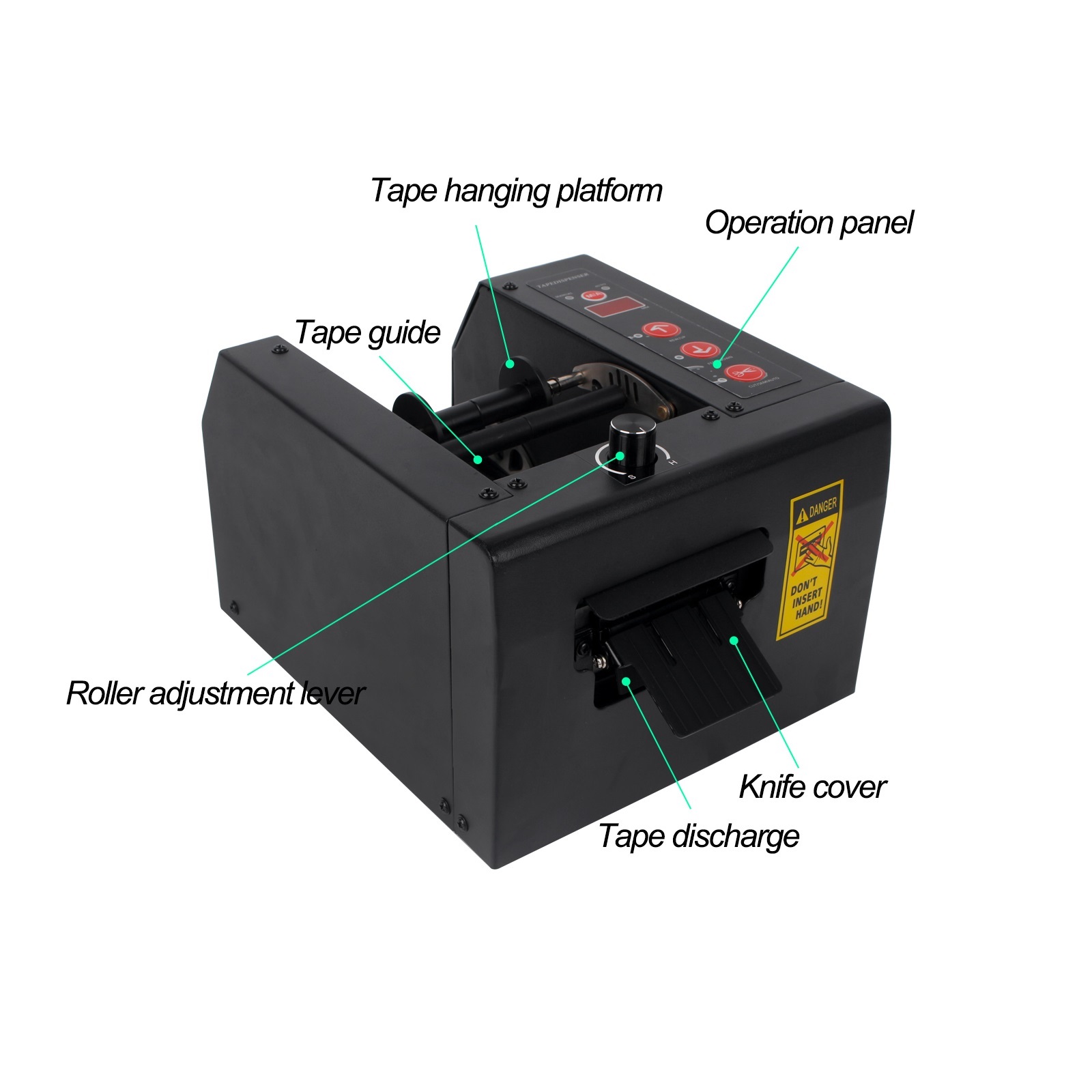 Tape Automatic Cutter Machine Paper Cutter Tape Dispenser Office Supplies Cutting Tools Phone Sticker Cutting Machine ,High Efficiency