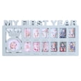 thumbnail image 1 of Newborn Photo Frame Kit, Photo Frame Durable Beautiful  For Decoration For Gift Giving Blue, 1 of 8
