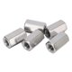 thumbnail image 5 of 5PCS Hex Coupling Nut M10 X 1.5 17 L30mm Rustproof Stainless Steel Connector Nut for Threaded Rod, 5 of 5