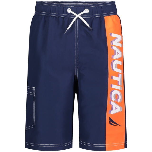 Nautica - Bañador para niño con protección Solar UPF 50+, In Motion J Navy, 8