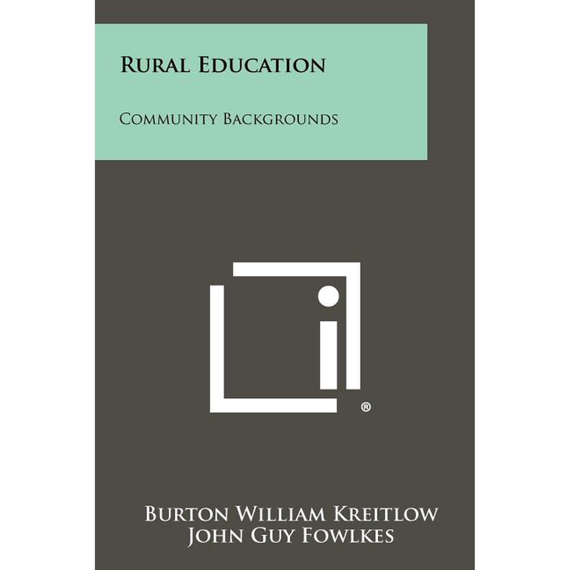 Rural Education : Community Backgrounds