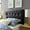 Black, variant on Emily Upholstered Vinyl Headboard-Color:Black,Size:Twin
