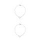 thumbnail image 1 of Guardurnaity Pulseras de tobillo Cadena de pie en forma de corazón Aleación Adornos bohemios Accesorio de moda para el día de San Valentín Tobilleras para plata 2piezas Guardurnaity CBP253285, 1 of 6