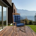 thumbnail image 3 of Cojín Para Silla Mecedora, Cojín Grueso Para Asiento Para Banco De Jardín, Cojín Reclinable, Cojín Para Silla Cepillado Con Sofá, Ventana Salediza, Fibra De Poliéster, 3 of 8