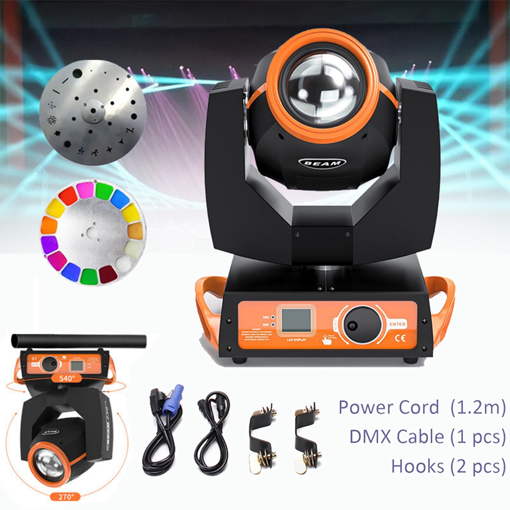 HOLDLAMP 7R 230W DJ Lights, 8 Prisms Beam Sharpy Moving Head India