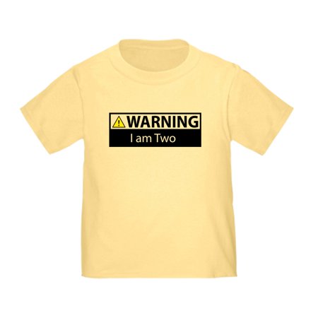 

CafePress - Warning I Am Two Toddler T Shirt - Cute Toddler T-Shirt 100% Cotton