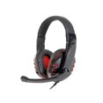 thumbnail image 2 of Audífonos Gamers MH688 con Micrófono 3.5mm USB Misik Almohadillas acolchadas, Negro con rojo, 2 of 4