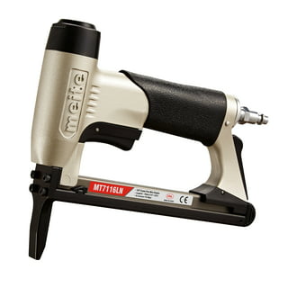 7116L 22 GA Pneumatic Upholstery Stapler with Long Nose fits 3/8'' Crown  1/4'' to 5/8'' Length Staples