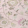 thumbnail image 5 of HomeRoots 597841 10 x 14 ft. Pink, Green & Gray Floral Washable Indoor & Outdoor Rectangle Area Rug, 5 of 5