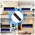 thumbnail image 7 of M optimized 60-inch Electric Fireplace Wall Mounted or Recessed, Ultra-Thin 4.2" Design with Remote Control, 12 Color Flame Effects, Adjustable Timer, 750W/1500W Heater, Log/Crystal, 7 of 7