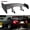 Matte Black, variant on 57 Inch Universal Rear Spoiler, Adjustable GT Style Car Rear Trunk Spoiler Wing Compatible with Mazda Miata Chevy Corvette Camaro Nissan Lexus Toyota Honda Civic Ford Mustang Scion(Carbon Fiber Look)