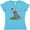 Aqua, variant on Inktastic I Love Hippos Women's V-Neck T-Shirt