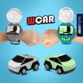 thumbnail image 5 of JEEXI Mini RC Car Watch Set for Kids – Wearable Remote Control Cars, LED Lights, Wrist-Mounted Controllers – Toy Cars for Boys & Girls, Fun Parent-Child Playtime - 2 Pack (Green & Gray), 5 of 8