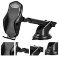 thumbnail image 6 of Raindrops 1Pack Car Suction Phone Mount Abs Black Square Strong Sticky Suction For Drivers 11.8X3.1X2.8In, 6 of 8