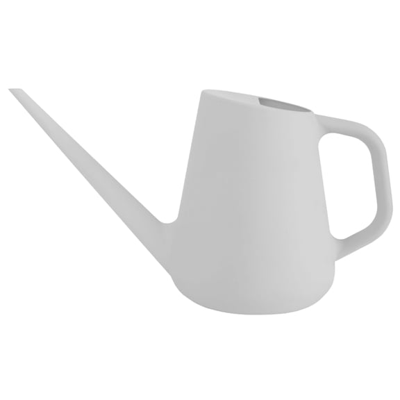 Bloem Fern 1 Gallon Plastic Watering Can for Indoor/Outdoor Use, Cement