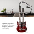 thumbnail image 2 of Miniature Guitar Model, Versatile Protective Coating Lifelike Miniature Electric Guitar Model Delicate  For Study For Christmas, 2 of 7