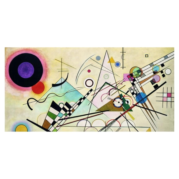 Global Gallery's 'Composition VIII (detail)' By Wassily Kandinsky Unframed Giclee on Paper Print