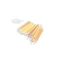 thumbnail image 4 of 100 barras luminosas de neón para Halloween, pulseras, suministros para fiestas, decoraciones, collares luminosos multicolores para decoración de 20 cm x 05 cm, 4 of 9