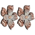thumbnail image 1 of Decoración de ropa, 2 parches de diamantes de cristal, parches de tela de diamantes de cristal, apliques de diamantes de cristal, diseño de vanguardia, 1 of 14