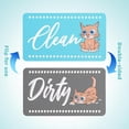 thumbnail image 3 of Gosknor Dishwasher Clean Dirty Magnet Sign, Cute Cat Clean Dirty Flip Magnet Strong Hold for Stainless Steel Dishwashers Double-Sized Fun & Practical Kitchen Gadget for Home RV, 3 of 7