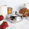 thumbnail image 4 of Kook 16 Oz Stainless Steel Sugar Bowl with Lid and Spoon Kitchen Accessories, 4 of 9