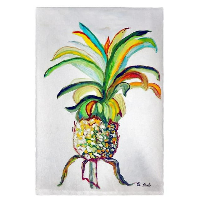 Betsy Drake GT894 Serviette d'Invité Ananas Coloré