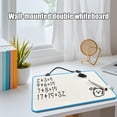 thumbnail image 5 of CaiYueKe Double Sided Magnetic Dry Erase Board with Magnets, Whiteboard for Office Home School, Memo Bulletin Notice Planner Board, Wall Mountable Writing Board, Reusable Erasable Marker Board, 5 of 7
